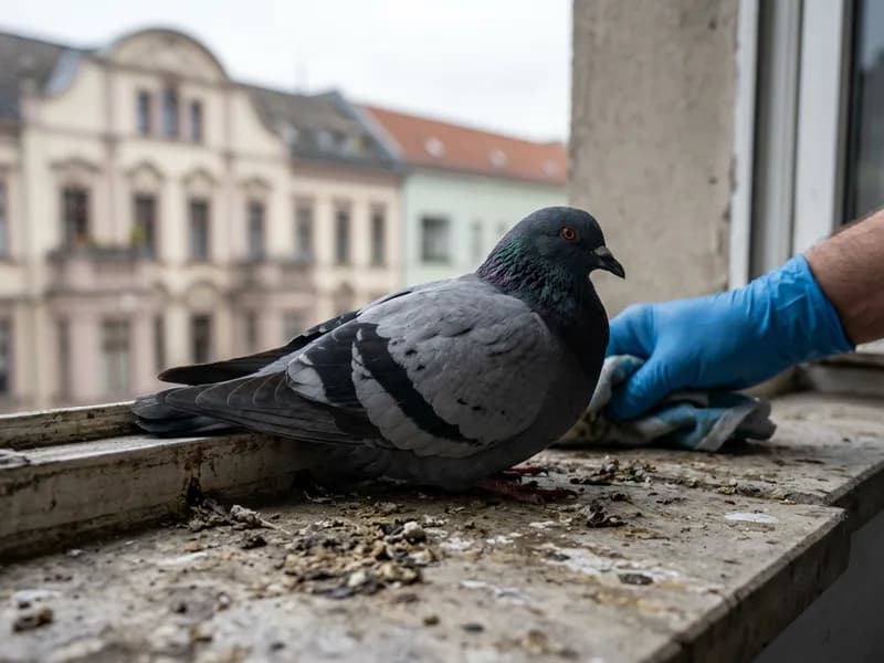 Taubenabwehr Impression 2